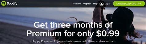 spotify offering  month premium subscriptions     phandroid