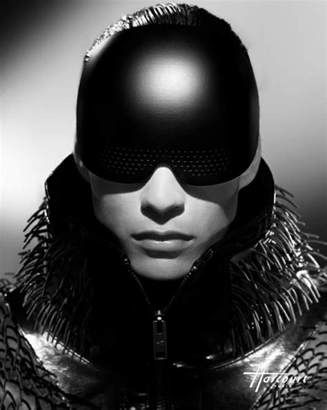 romain kremer romain kremer future fashion black mask