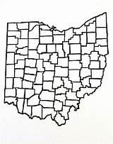 Ohio Counties sketch template