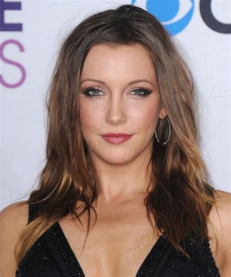 Katie Cassidy Long Straight Brunette Hairstyle Long Hair
