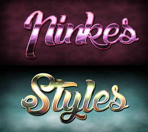 premium  psd  amazing text style effects