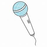 Microphone Draw Drawing Easy Drawings Step Easydrawingguides Kids Tutorial Visit sketch template