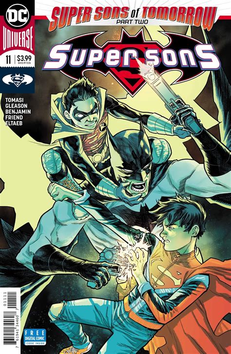 weird science dc comics super sons 11 review and spoilers