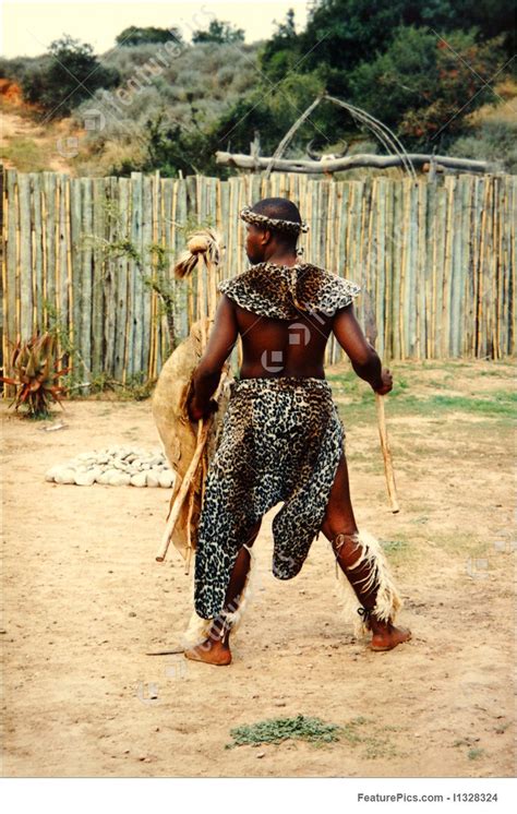 African Zulu Man Stock Image I1328324 At Featurepics