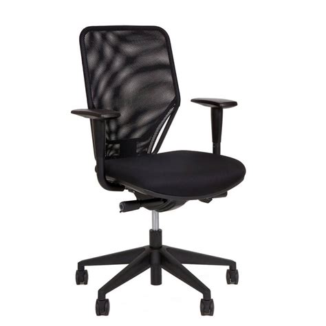 designs bureaustoel office montana netwave stof zwart bureaustoel zwart montana