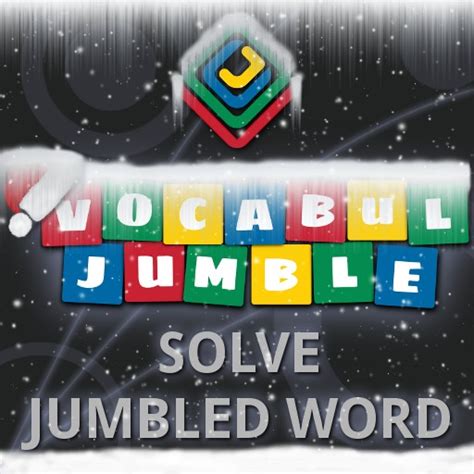 vocabul jumble word jumble