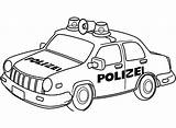 Polizeiauto Polizei Ausmalbilder Malvorlage Polizeiwagen sketch template