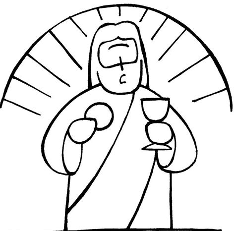eucharist coloring pages  food ideas