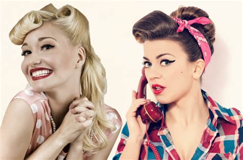 Rockabilly And Pin Up Girl Hairstyles