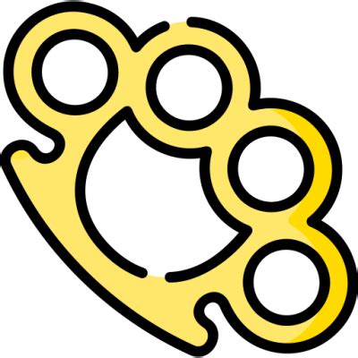 brass knuckle icon transparent image