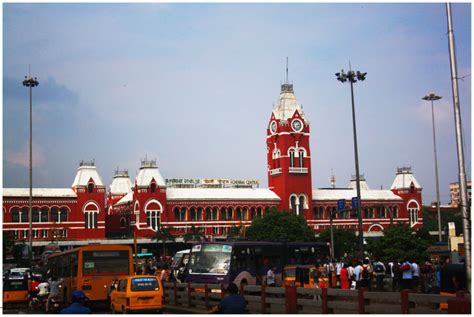 chennai central station architecture  sunders photoblog