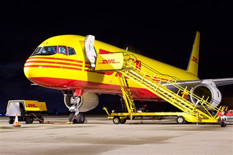 heart   hub dhl express  east midlands airport global aviation resource