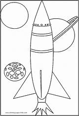 Coloring Pages Transportation Space Color Shuttle Printable Kids Sheet Shuttles Rocket Dessin Planetes Colorier Fusee Une Et Sheets Found sketch template