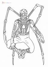 Spiderman Raskrasil Coloriage sketch template