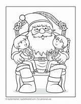 Christmas Coloring Pages Printable Jpeg Kids Keshet Ayelet Santa Children sketch template