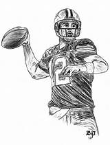Aaron Rodgers Coloring Pages Template sketch template