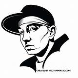 Eminem Singer Vectorportal sketch template