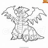 Supercolored Giratina Personnages sketch template