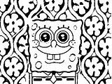 Coloring Pages Spongebob sketch template