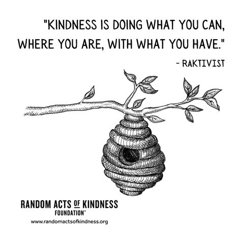 random acts  kindness kindness quote kindness
