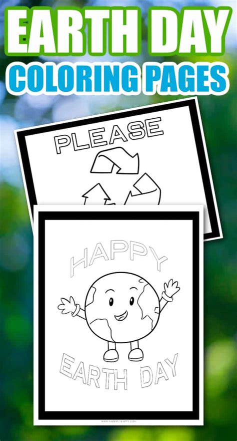 happy earth day coloring pages   happy