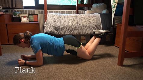 How To Workout In Your Dorm Room Youtube