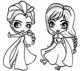 Elsa Coloring Pages Anna Printable Color Print Wonderfull Getcolorings El sketch template