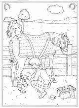 Kleurplaat Manege Paarden Kleurplaten Reitschule Malvorlagen Horses Stables Animaatjes Malvorlagen1001 Seite sketch template