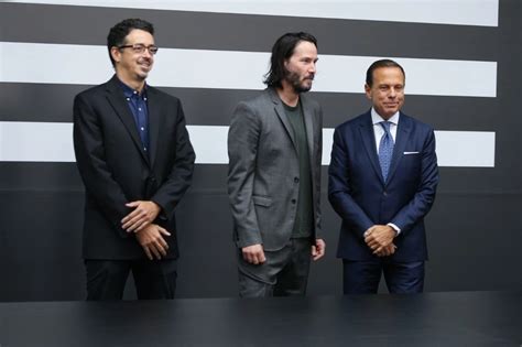 Em Visita Ao Brasil Keanu Reeves Se Reúne Com João Dória