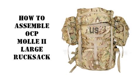 molle ii rucksack assembly instructions  sale