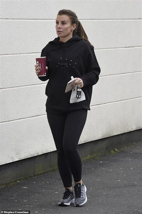 Coleen Rooney Wears £530 Sweatshirt To Pick Up A Pastry And A Coffee