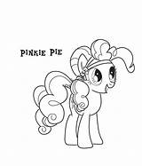 Coloring Pie Pinkie Pages Printable Kids sketch template