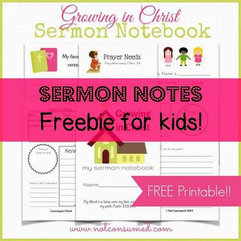 sermon notes pack faith sermon notes  sermons sunday