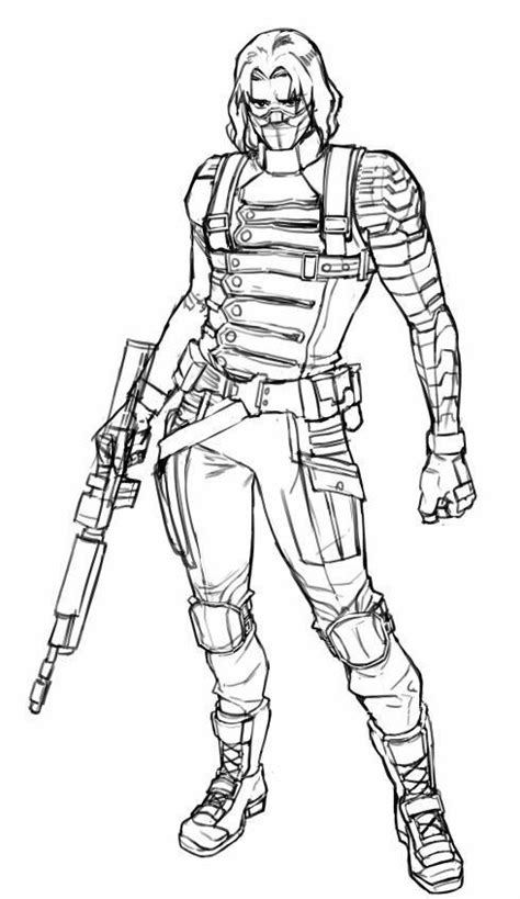 winter soldier coloring pages coloring home