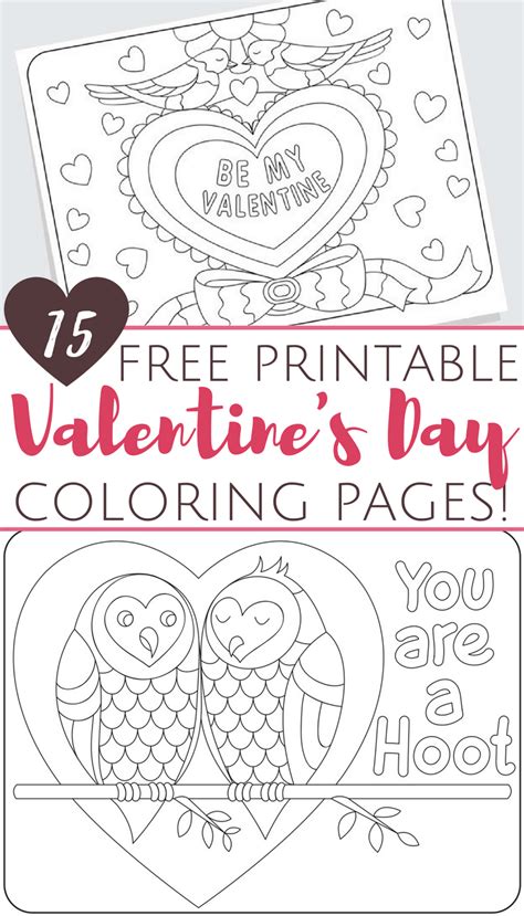 printable valentines day coloring pages  adults
