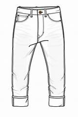Jeans Drawing Men Pants Denim Sketch Para Technical Flat Mens Template Fashion Sketches Bottoms Moda Illustration Resultado Imaxes Drawings Flats sketch template