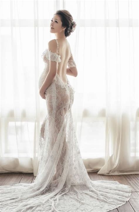 blog top 10 sexy pregnant wedding dress photos