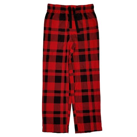 arizona boys red plaid flannel sleep pants lounge pants pajama bottoms xs walmartcom