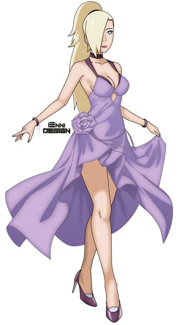 Samples Ino Yamanaka Different Dress By Iennidesign On Deviantart In