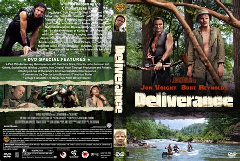 deliverance dvd cover label   custom