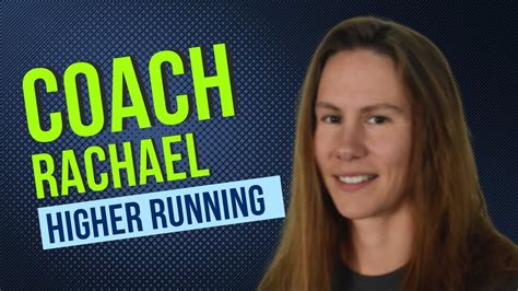 Running Tips And Advice With Coach Rachael Youtube