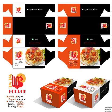 desain packaging box makanan imagesee