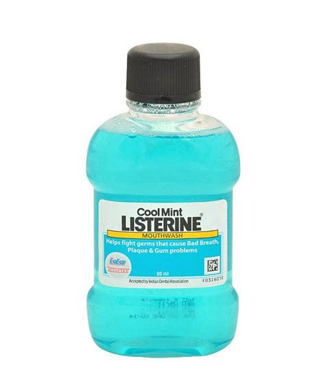 listerine coolmint mouthwash  ml otclc oral care lowest prices