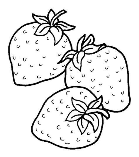 strawberry  cherry coloring page coloring pages