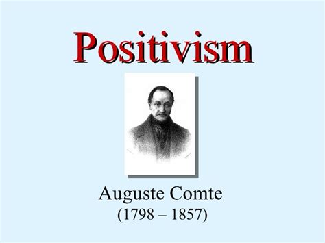 positivism power point