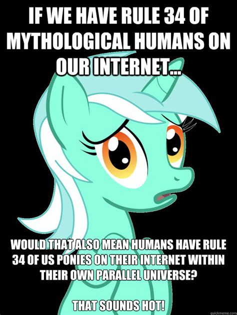 if we have rule 34 of mythological humans on our internet would that also mean humans have