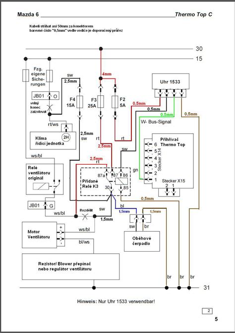 webasto heater thermo top  wiring diagram wiring diagram