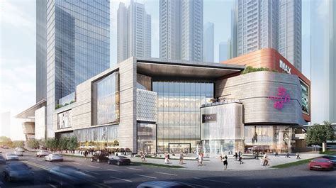 city works lead mall facade shopping mall architecture