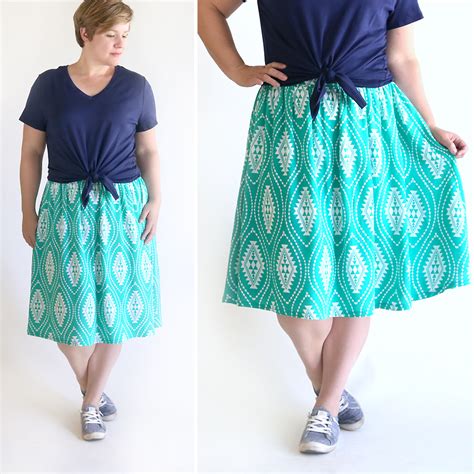 The Perfect Flattering Gathered Skirt For Summer It S