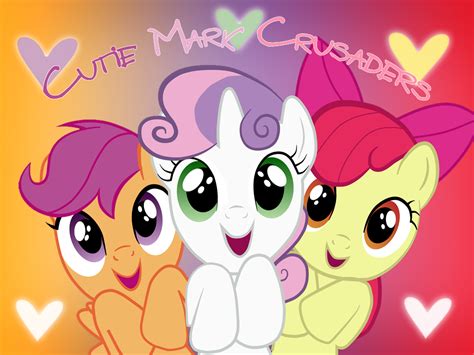 cutie mark crusaders wallpaper  ichigooneechan  deviantart